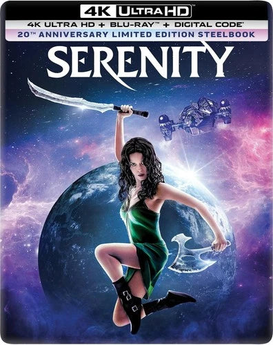 Serenity 4K UHD Blu-ray  NEW