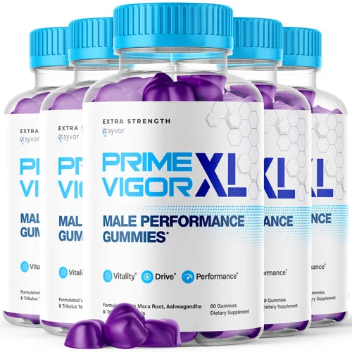 Prime Vigor XL Gummys for Men Advanced Performance Supplement Male Vitamin 300ct
