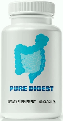 Pure Digest Capsules for Constipation, Supports Weight Loss & Digestion 60ct