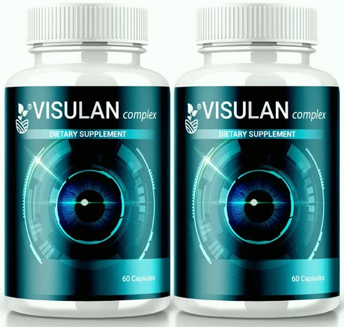 (2 Pack) Visulan Vision Support Pills to Improve Eyesight and Overall Eye Health