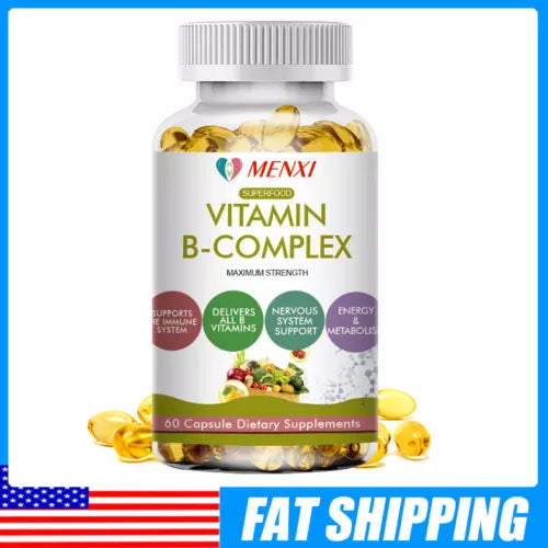 Vitamin B Complex Supplement - Super B Vitamin, Energy, Metabolism, Immune Boost