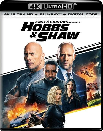 Fast & Furious Presents Hobbs & Shaw 4K UHD Blu-ray Dwayne Johns