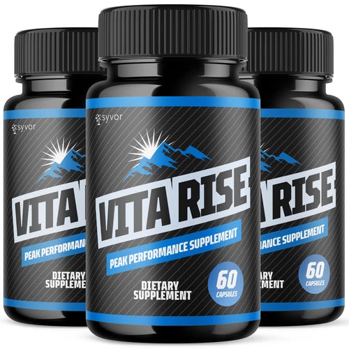 (3 Pack) Vita Rise Pill for Men Advanced Formula Vitamin Supplement 180 Capsules