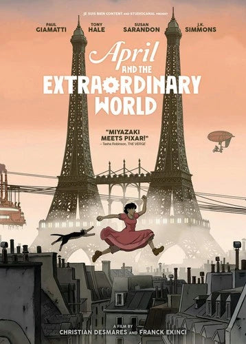 April and the Extraordinary World DVD Susan Sarandon
