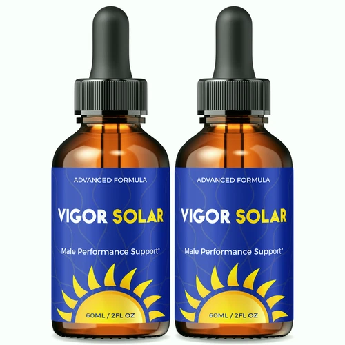 (2 Pack) Vigor Solar Drops for Men, Advanced VigorSolar Male Health Support