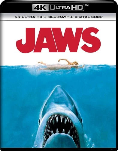 Jaws 4K UHD Blu-ray Roy Scheider NEW