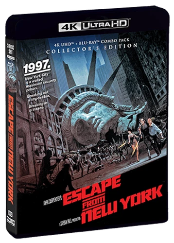 Escape From New York [Collector's Edition] 4K UHD Blu-ray  NEW