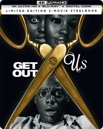 Get Out / Us Double Feature - Limited Edition Steelbook 4K Ultra HD + Blu-ray