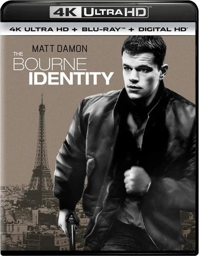 The Bourne Identity 4K UHD Blu-ray Matt Damon NEW