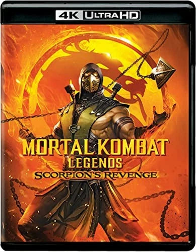 Mortal Kombat Legends Scorpion's Revenge 4K UHD Blu-ray  NEW