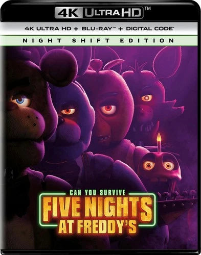 Five Nights at Freddy's 4K UHD Blu-ray  NEW