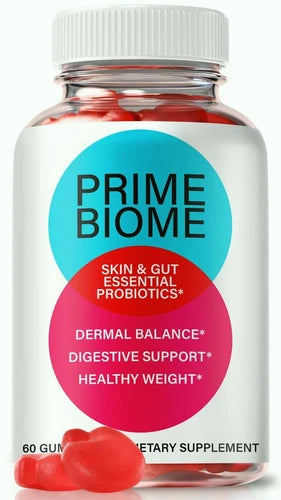 Prime Biome Keto ACV Weight Loss Gummies, PrimeBiome for Skin & Gut Health  60ct
