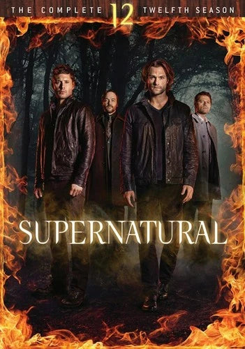 Supernatural The Complete Twelfth Season DVD Jared Padalecki