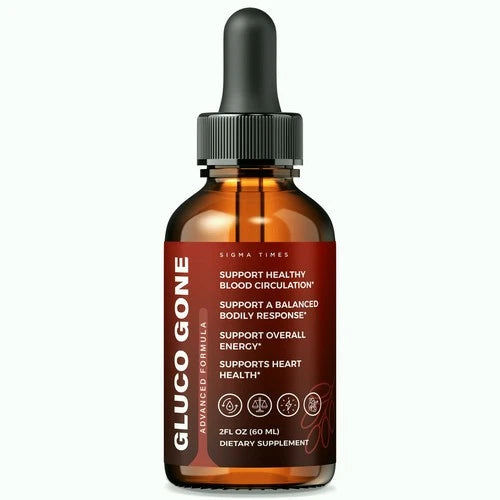 Gluco Gone Drops - GlucoGone Liquid Formula For Healthy Circulation (30 servs.)