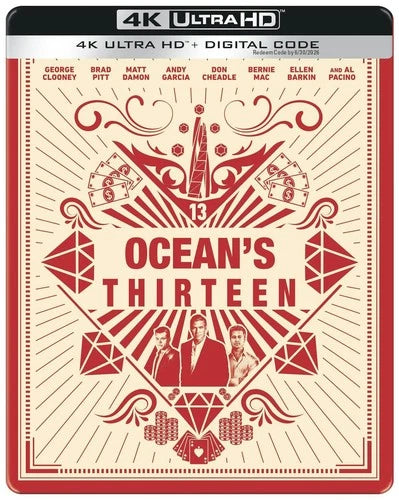 Ocean's Thirteen Limited Edition  4K  Steelbook New (Ocean's 13)