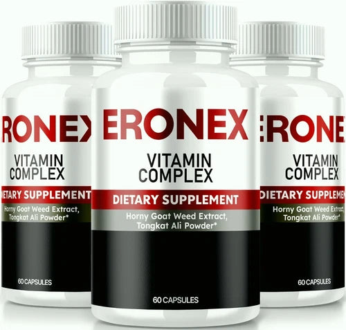 (3 Pack) Eronex Male Health Support Pills to Boost Performance and Virility