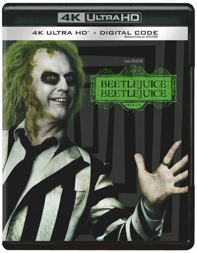 Beetlejuice Beetlejuice 4K UHD Blu-ray  NEW