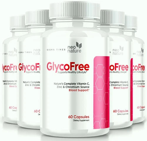 (5 Pack) GlycoFree Blood Sugar Control Pills to Support Overall Wellness