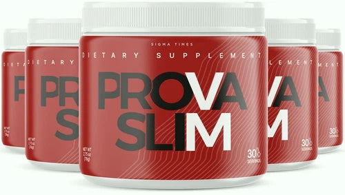 (5 Pack) Prova Slim Weight Loss Powder, ProvaSlim for Energy & Burning Fat