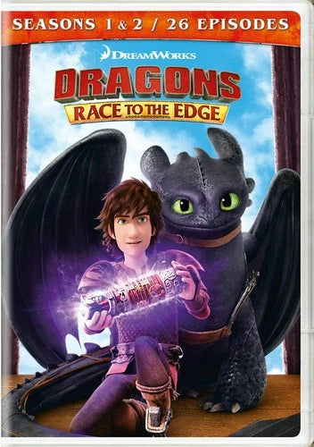 Dragons Race to the Edge - Seasons 1 & 2 DVD America Ferrera