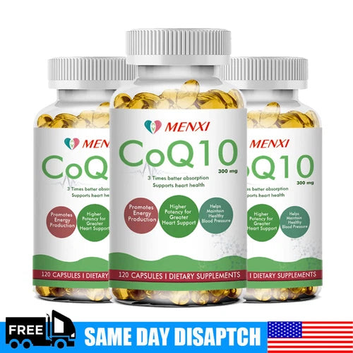 COQ 10 Coenzyme Q-10 300mg Heart Health Support, Increase Energy & Stamina 360pc