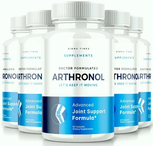 (5 Pack) Arthronol Joint Support Pills to Reduce Inflammation & Joint Aches