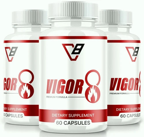 (3 Pack) Vigor 8 Advanced Male Health Pills to Improve Stamina and Endurance