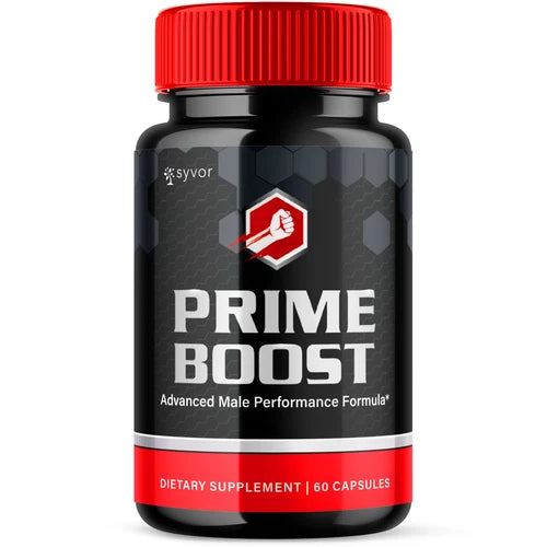 Prime Boost Pills for Men Advanced Male Support Formula Supplement 60 Capsules
