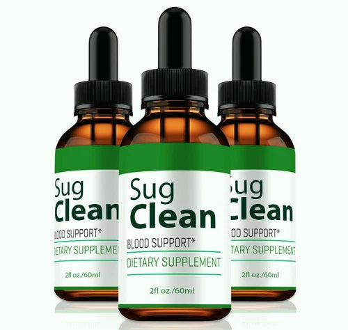 (3 Pack) Sug Clean Blood Support Drops, SugClean Advanced Formula