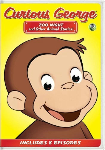 Curious George Zoo Night and Other Animal Stories DVD Jeff Bennett