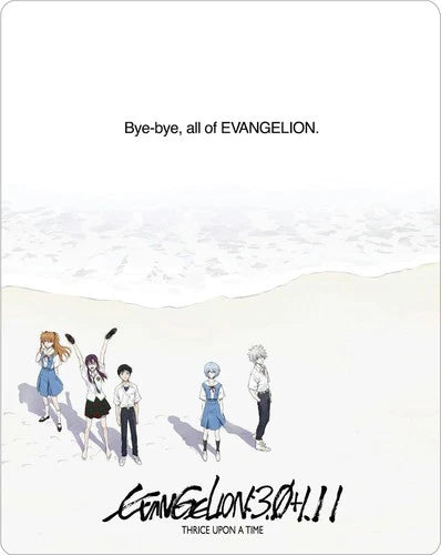 EVANGELION3.0+1.11 THRICE UPON A TIME [Limited Edition Steelbook] Blu-ray