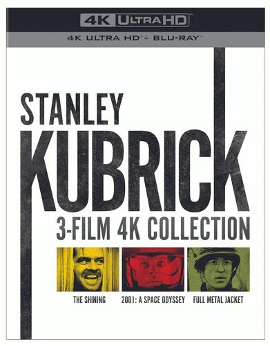 Stanley Kubrick 3-film Collection 4K UHD Blu-ray  NEW