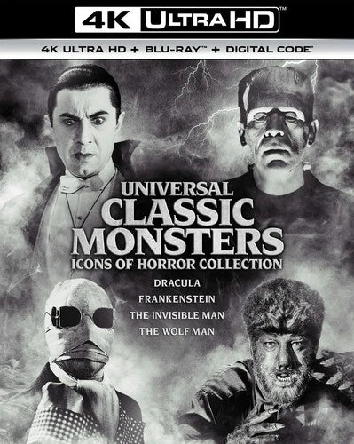 Universal Classic Monsters Icons of Horror Collection 4K UHD Blu-ray Bela Lugo