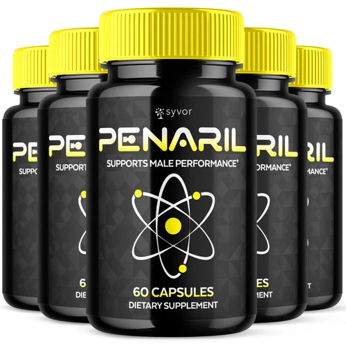 (5 Pack) Penaril Pills for Men Maximum Strength Formula Supplement 300 Capsules