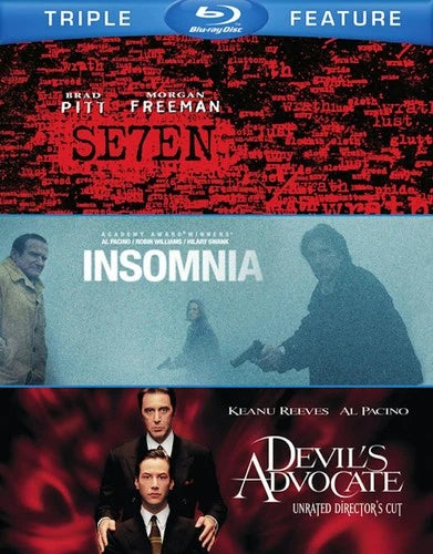 Seven / The Devil's Advocate / Insomnia Blu-ray