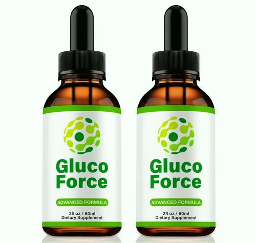 (2 Pack) Gluco Force Drops to Support Stable Blood Levels & Circulation