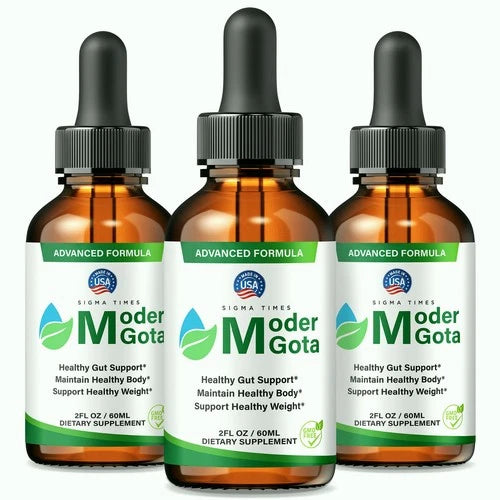 (3 Pack) Moder Gota - ModerGota Cleanse & Detox Formula for Healthy Weight