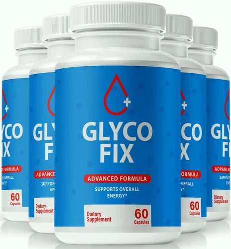 (5 Pack) Glyco Fix Blood Support Capsules to Maintain Blood Levels and Flow