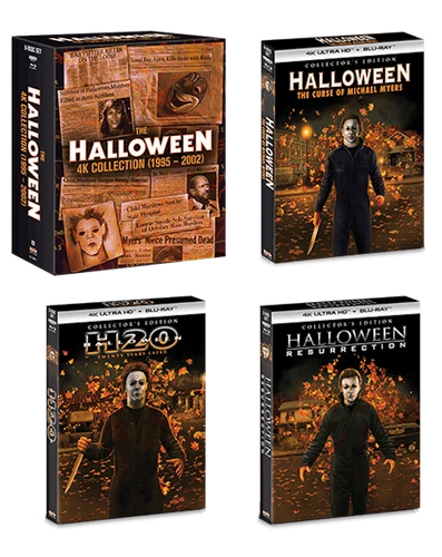 The Halloween 4K Collection (1995 - 2002) 4K UHD Blu-ray  NEW