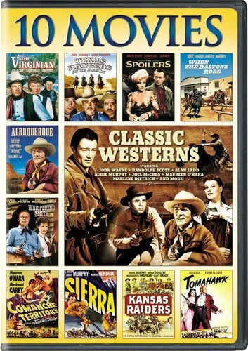 Classic Westerns 10-Movie Collection DVD Barbara Britton