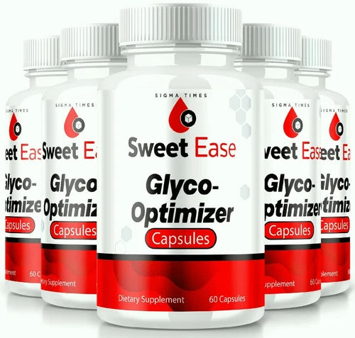 (5 Pack) Sweet Ease Glyco Optimizer Pills to Support Healthy Blood Levels