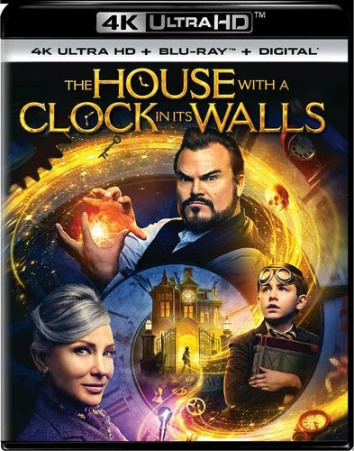The House With a Clock in Its Walls 4K UHD Blu-ray Owen Vaccaro NEW