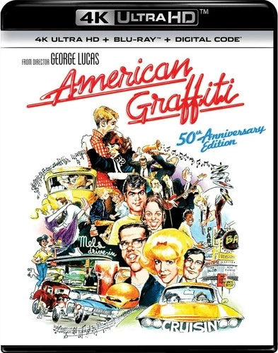American Graffiti 4K UHD Blu-ray Richard Dreyfuss NEW