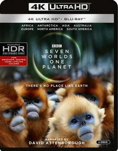 Seven Worlds, One Planet 4K UHD Blu-ray  NEW