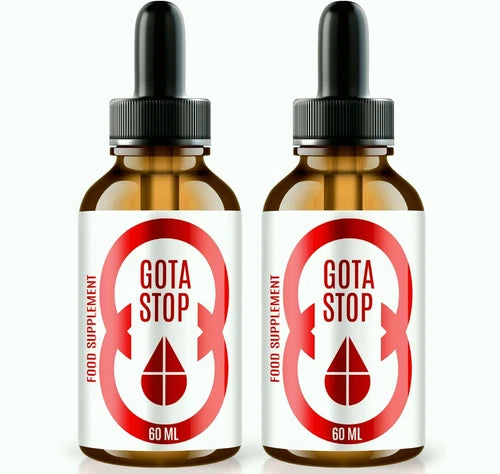 (2 Pack) GotaStop Liquid Drops to Support Healthy Blood Sugar & Pressure