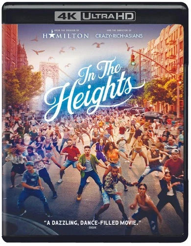 In the Heights 4K UHD Blu-ray Anthony Ramos NEW