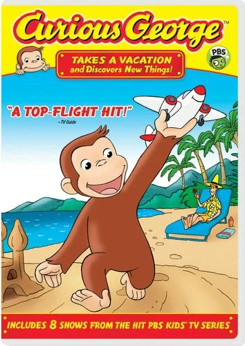 Curious George Takes a Vacation and Discovers Things! DVD