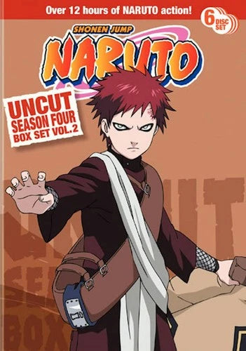 Naruto Uncut Season 4 Vol 2 Box Set DVD