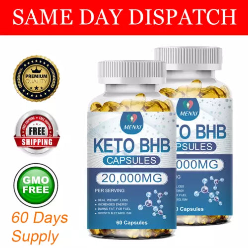 Keto BHB Diet Pills,Weight Loss,Fat Burner,Appetite Suppressant Supplement,Detox
