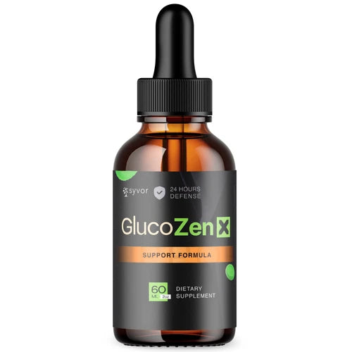 (1 Pack) Gluco Zen X Blood Support Drops Advanced Vitamin Supplement 30 Servings